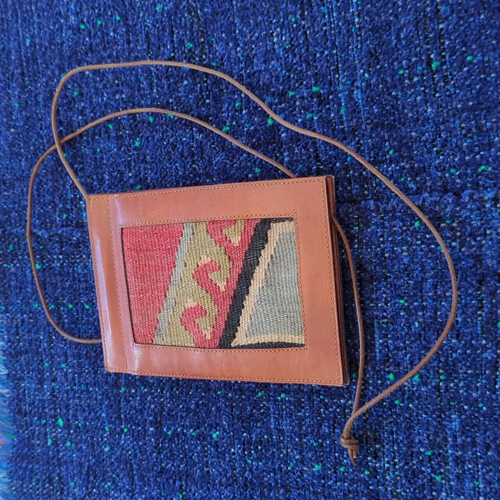 Leather Wallet on a String